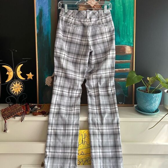 Nike Golf Tour Performance Dri-Fit Gray Plaid Straight Leg Pants 0 - Picture 7 of 15
